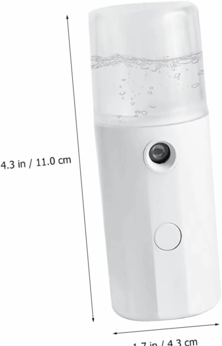 DEARMAMY Portable Nano Facial Mister - USB Rechargeable Cool Mist Sprayer for Hydrating & Moisturizing Skin, Home & Outdoor Use, Compact Face Humidifier for Pore Soothing