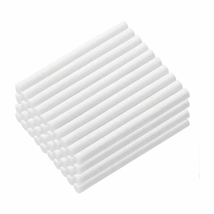 WengJack 50-Pack Humidifier Wick Filters - Easy Install Cotton Sticks with Sponge Texture for Home & Office Humidifiers