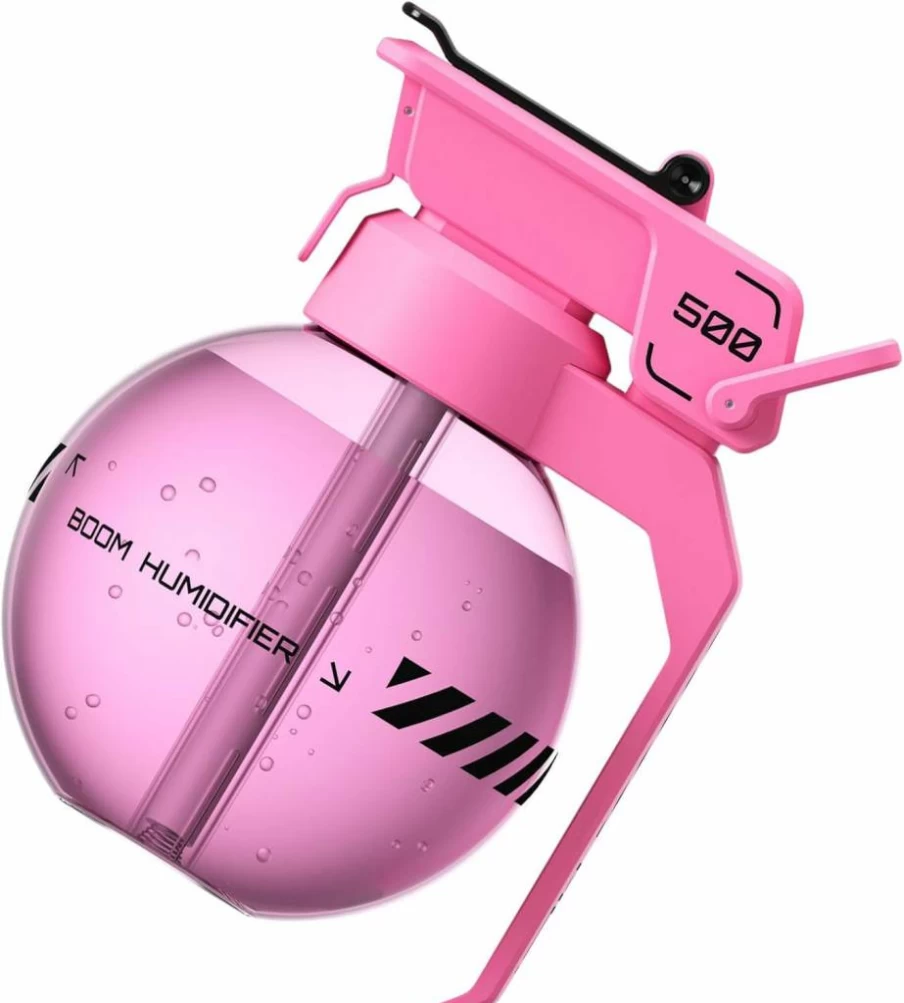 Wengjack Modern Hand Grenade Humidifier - Portable Aromatherapy Diffuser for Home, Office, and Car Decor
