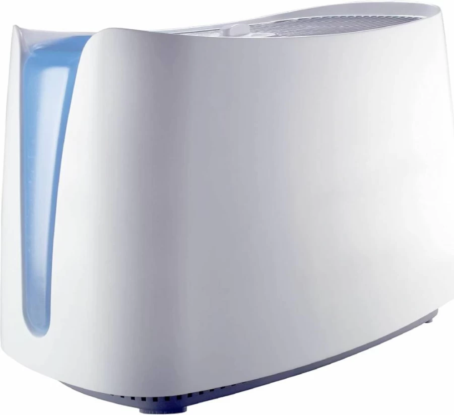 Honeywell Cool Moisture Humidifier - 1 Gallon Quiet UV Technology for Bedrooms, Easy to Clean, White Humidifier for Baby, Kids & Adults