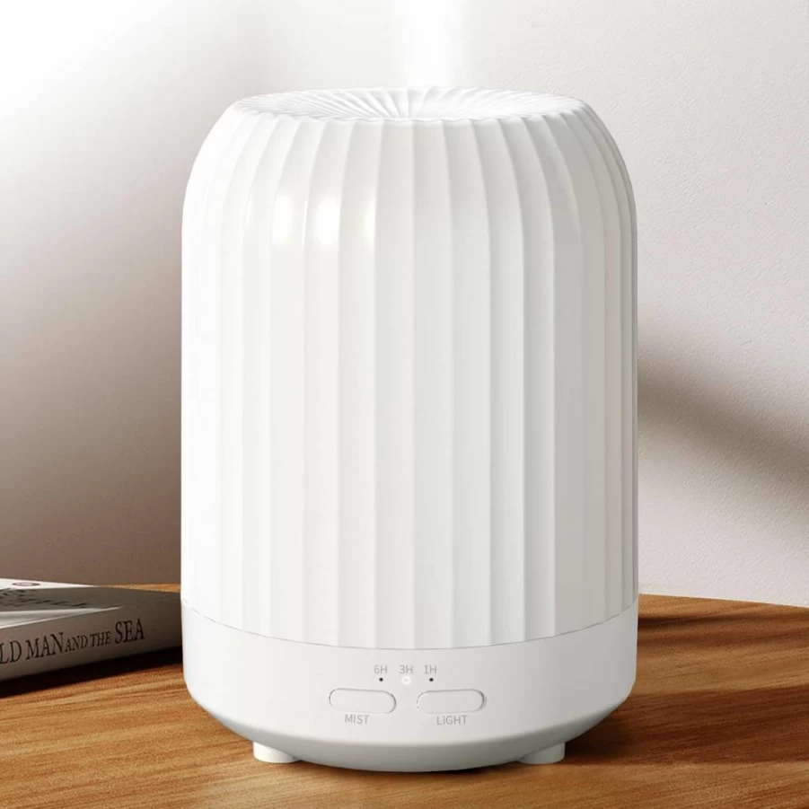 BDXXJ 250ml Aromatherapy Essential Oil Diffuser with 7 LED Colors, Auto-Off Timer, Ultra-Quiet Humidifier for Bedroom, Baby Room, Office & Home Spa