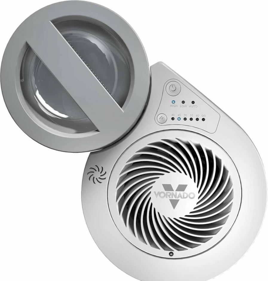 Vornado EV100 1 Gallon Whole Room Humidifier with SimpleTank - Powerful Evaporative Humidification for Home & Office, White