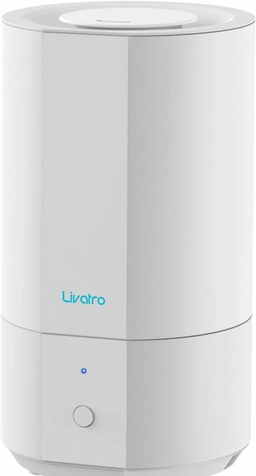 Livatro 6L Smart Humidifier for Bedroom & Large Room - Warm & Cool Mist with App/Alexa Control, Auto Humidity Sensor, 500ml/H Output, Top-Fill Design, Ultra-Quiet Sleep Mode