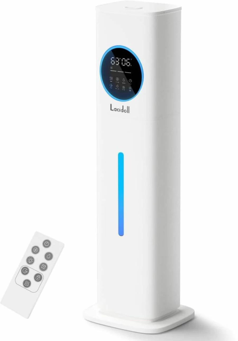 Lacidoll White Humidifier & Essential Oil Diffuser - Aromatherapy for Home & Office