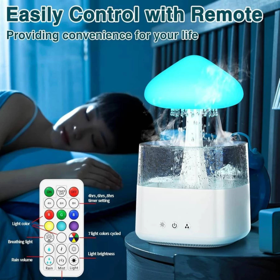 Ultekmist 2-In-1 Cool Mist Humidifier & Essential Oil Diffuser, 4L Top Fill, 31H Runtime, Quiet 30dB, Nightlight, for Bedroom, Nursery, Large Rooms & Plants