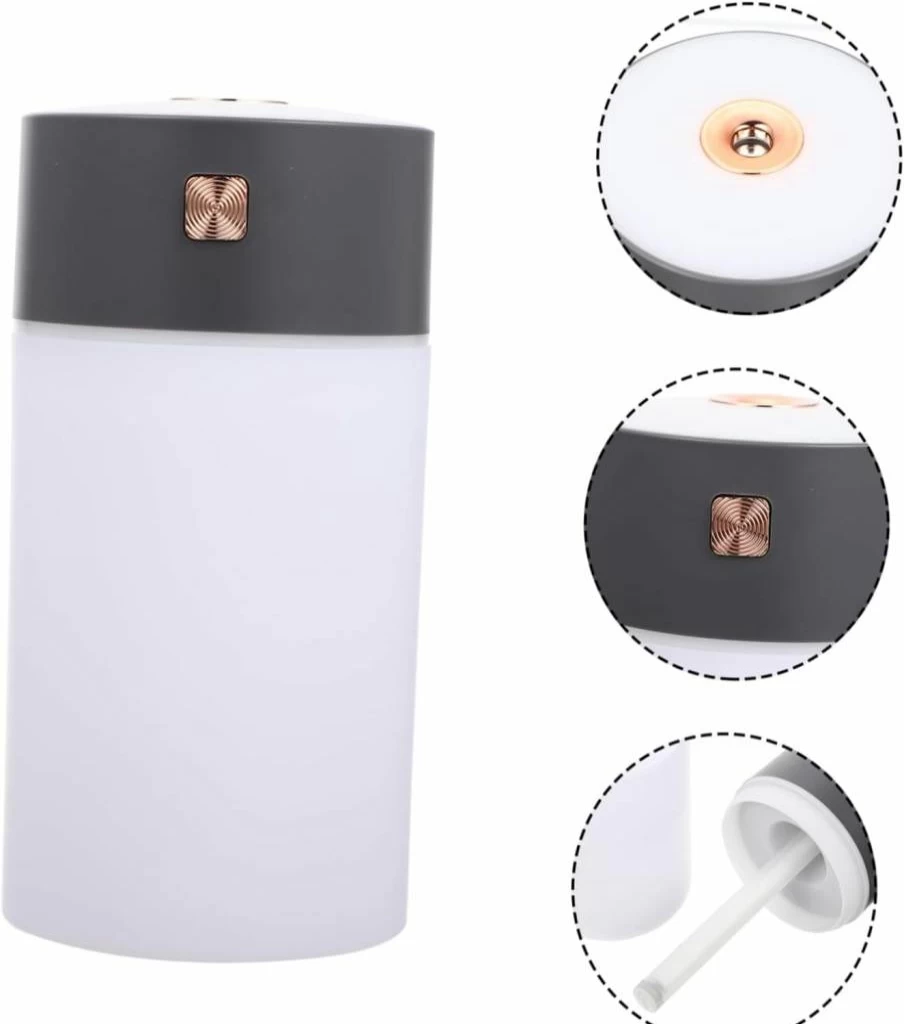 LOEFLIFA USB Humidifier - Portable, Quiet Air Humidifier for Bedroom, Office & Home, Maintains Optimal Humidity Levels with Stylish Design