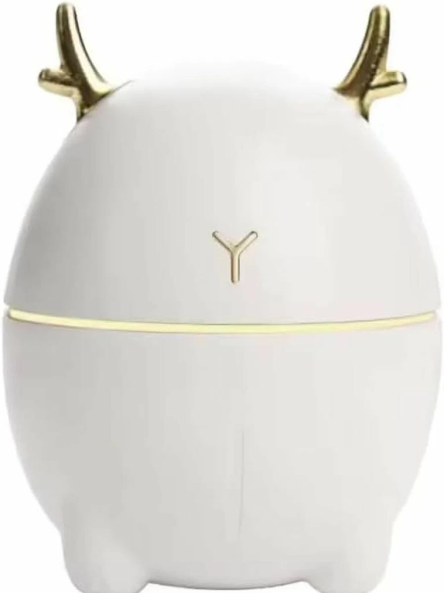 NJORN 6Oz Cool Mist Humidifier for Bedroom, Baby Nursery & Kids Room - Portable Mini Humidifier with Aromatherapy Diffuser, Essential Oil Diffuser, Quiet Ultrasonic Humidificador Para Bebes