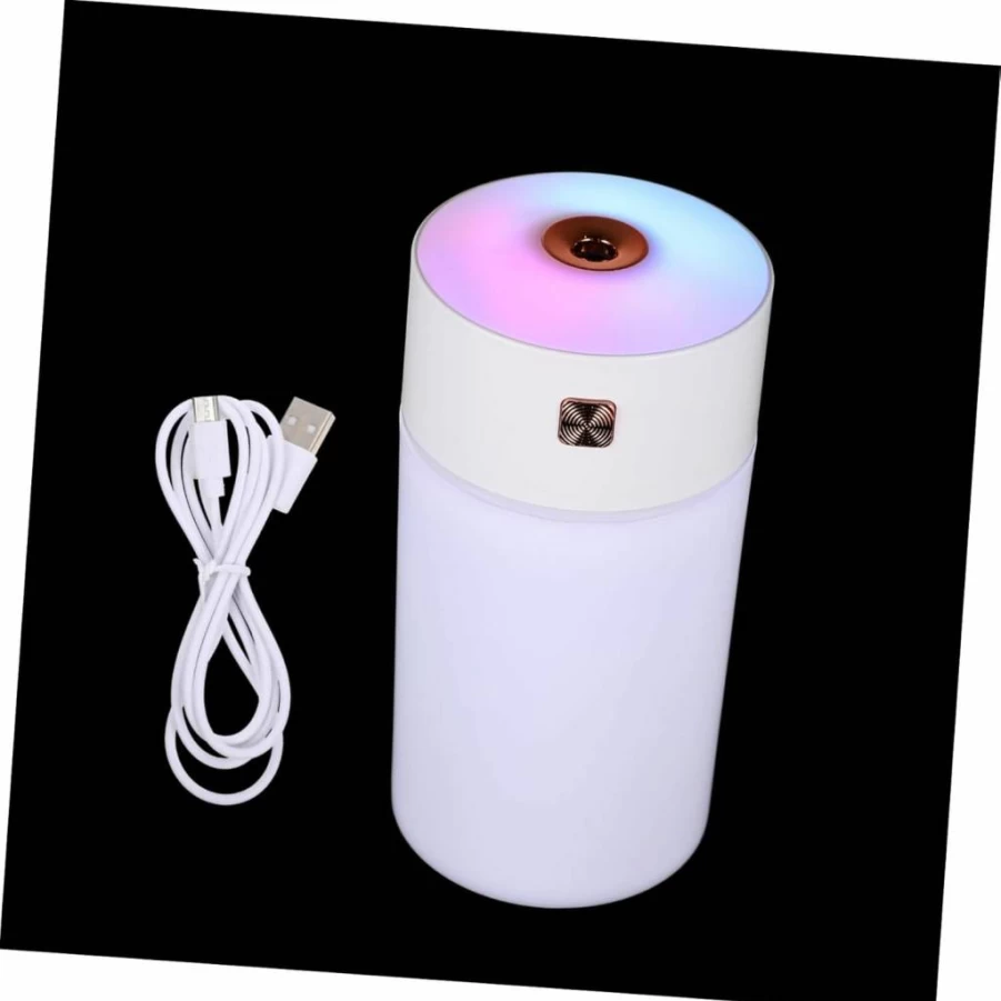 CONGARTENO USB Humidifier for Car, Home, and Office - Portable Aromatherapy Diffuser with Safe Material, Elegant Design for Bedroom and Desktop Use