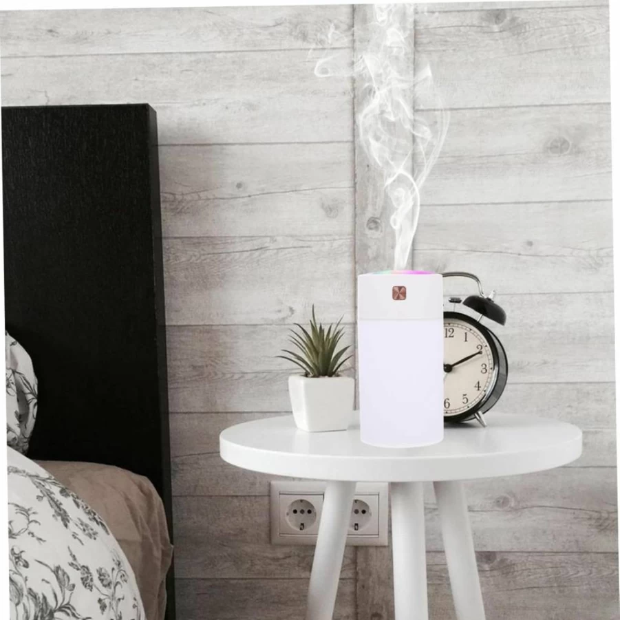 CONGARTENO USB Humidifier for Car, Home, and Office - Portable Aromatherapy Diffuser with Safe Material, Elegant Design for Bedroom and Desktop Use