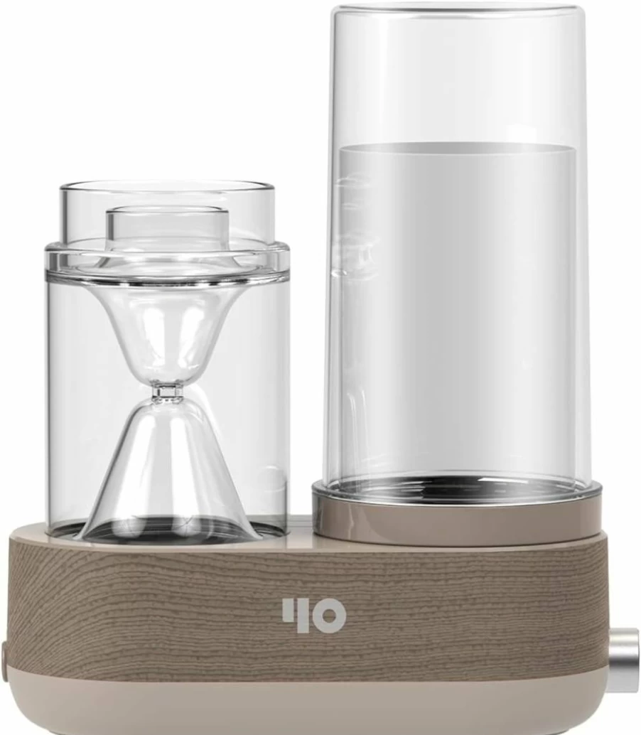 Y&O 1600ML Glass Essential Oil Diffuser - Aromatherapy Humidifier with Auto Shut Off, Natural Fragrance Vaporizer for Home & Office, Large Capacity Glass Reservoir