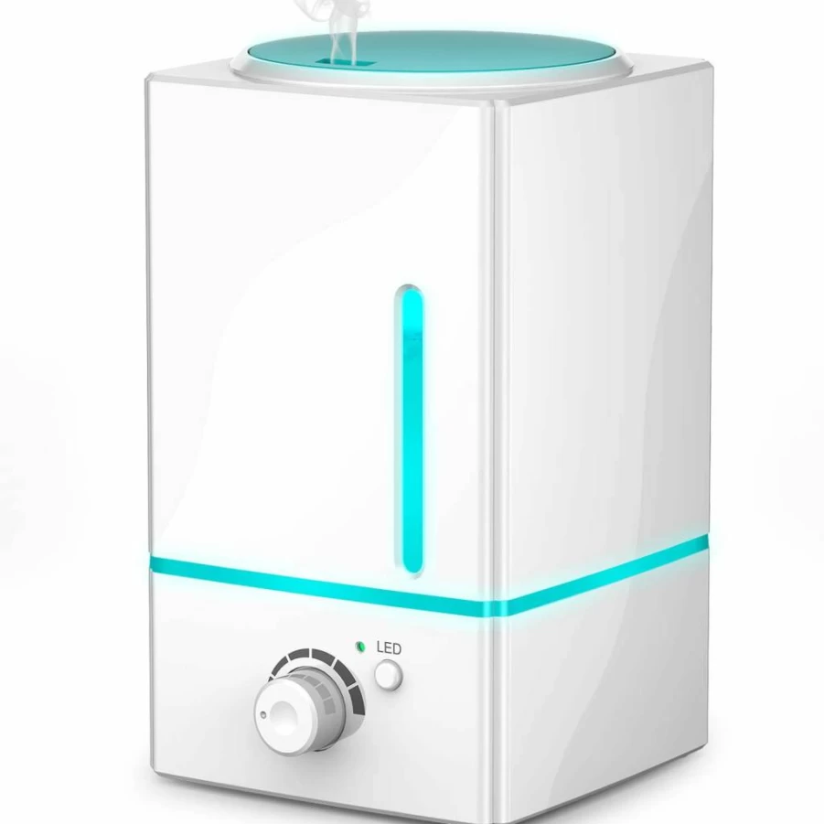Exqline 1500ML White Aromatherapy Essential Oil Diffuser & Humidifier for Large Rooms