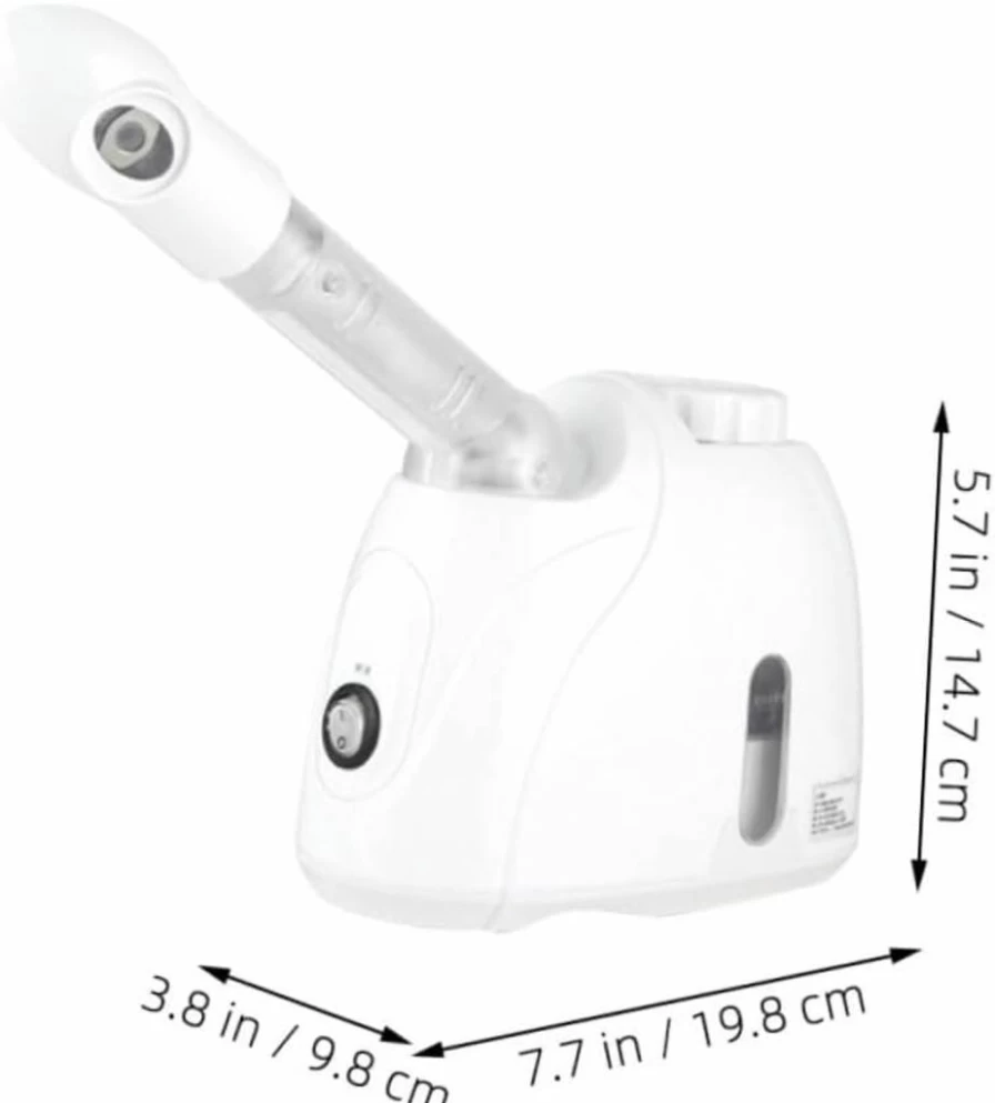 SHERCHPRY Portable Facial Steamer & Humidifier with High Frequency Vibration for Deep Cleaning and Aromatherapy, Compact for Home and Travel