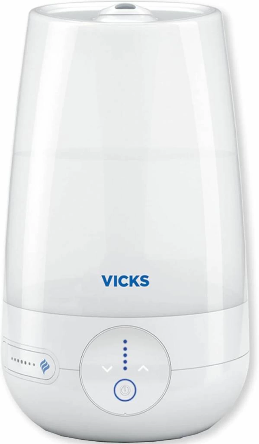 Vicks Vul565 Cool Mist Humidifier for Medium Rooms - Filter-Free, Baby & Kid Safe, Compatible with Vicks Vapopads, Quiet Operation for Adults & Nursery
