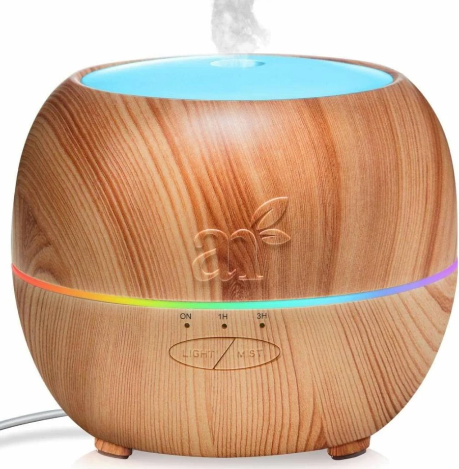 Artnaturals Ultrasonic Essential Oil Diffuser 150ml with Auto Shut-Off for Home Office & Bedroom Aromatherapy Humidifier