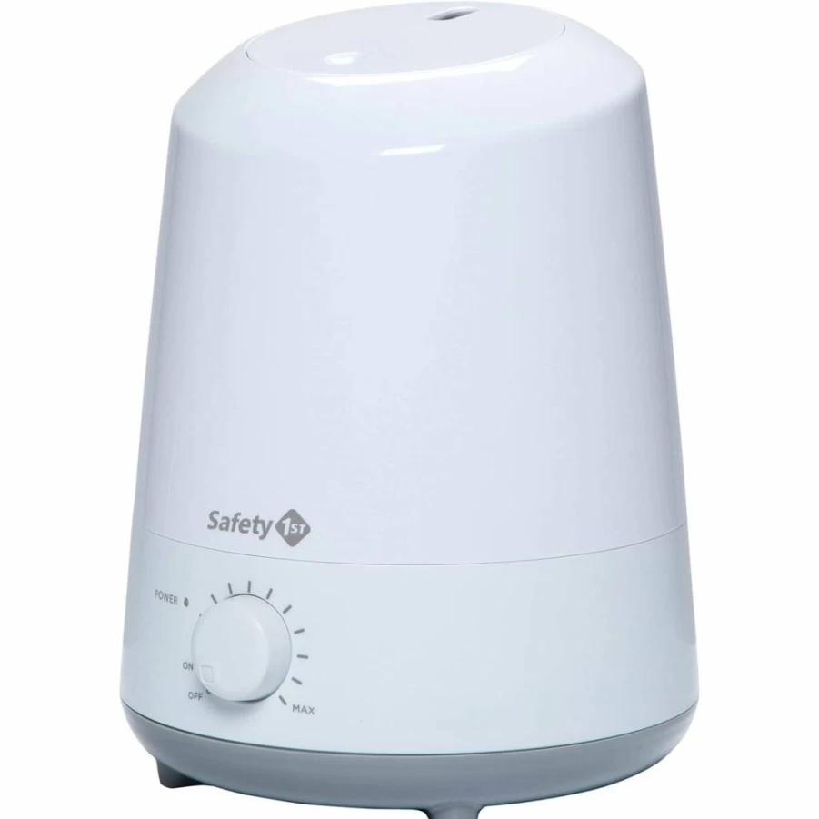Safety 1st Ultrasonic Humidifier - 1 Gallon Easy-Fill Tank, LED Night Light, Filter-Free, Quiet Mist for Home & Nursery