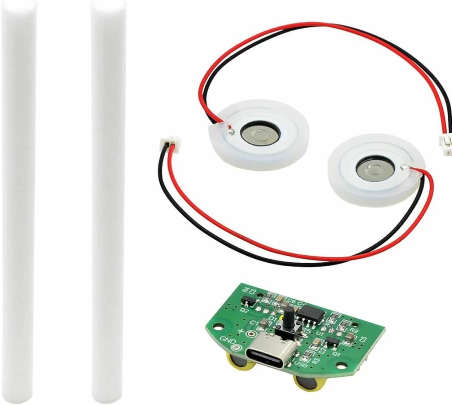 YUGSHNKFC Double Spray USB Humidifier Control Switch with Atomization Module for Home