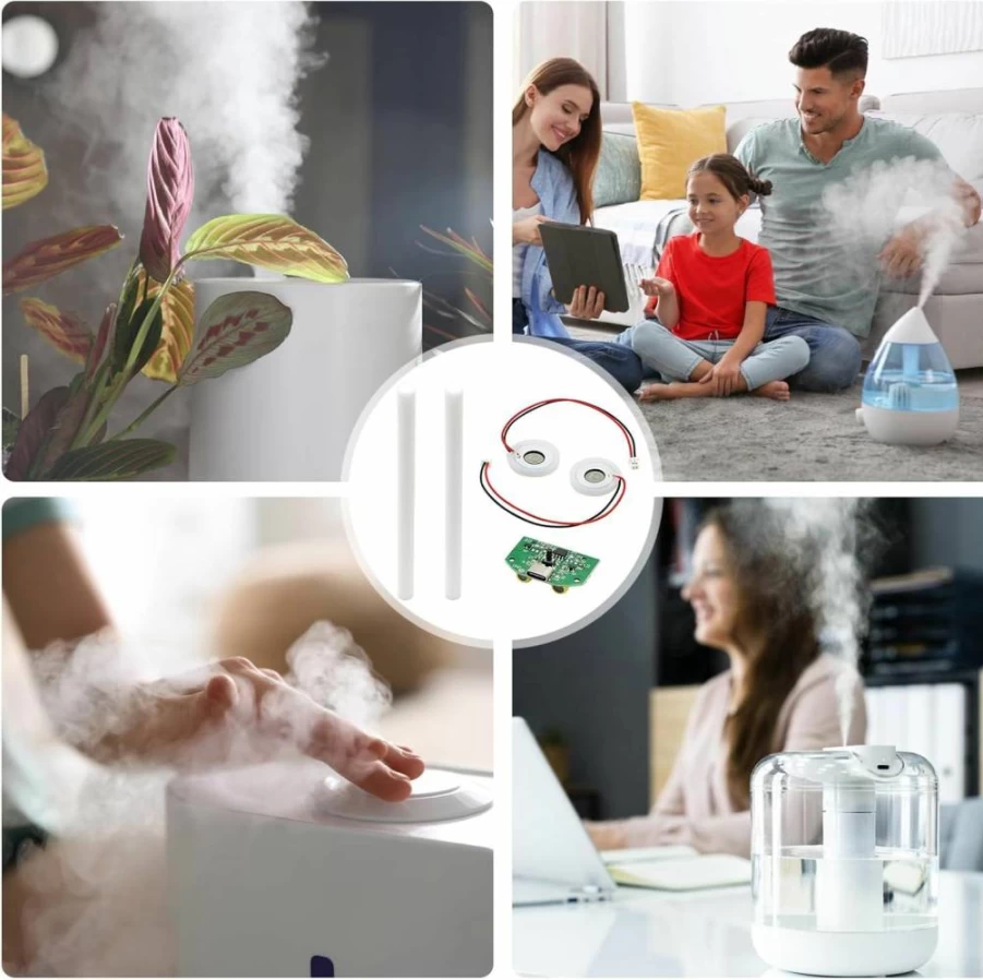 YUGSHNKFC Double Spray USB Humidifier Control Switch with Atomization Module for Home