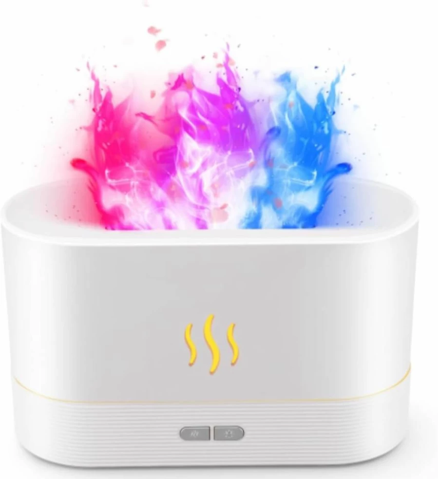 SENMUL 7-Color LED Essential Oil Diffuser with Auto-Off, 180ml Aromatherapy Humidifier for Home, Office, Yoga - Quiet Ultrasonic Black Aroma Diffuser