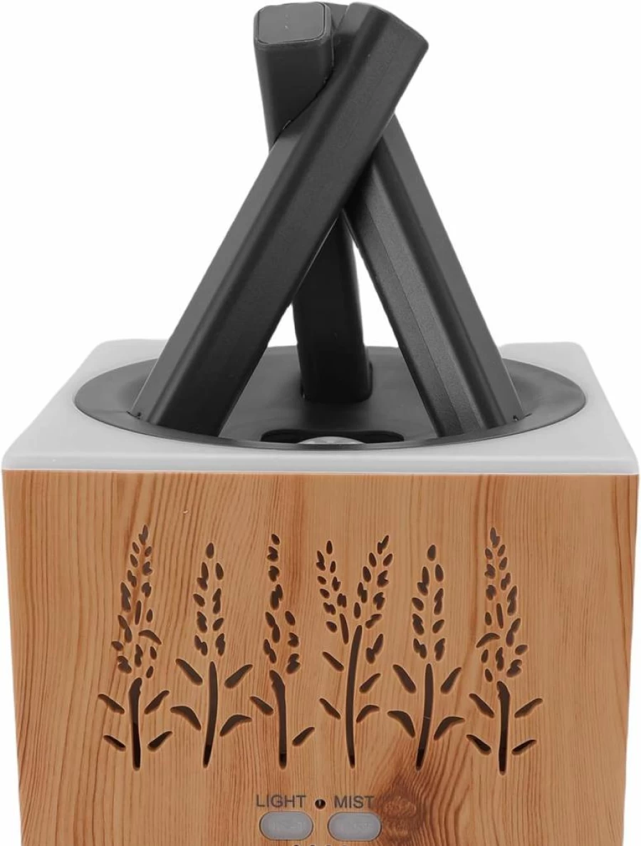 Generic Aromatherapy Essential Oil Diffuser - Automatic Ultrasonic Humidifier for Home, Office, or Room with US Plug (100-240V)
