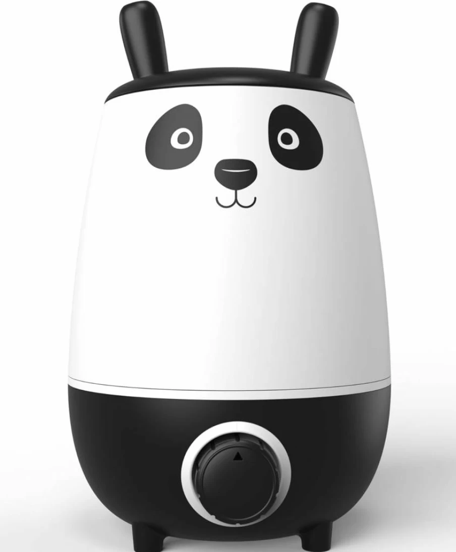 Everlasting Comfort Panda Humidifier for Kids - 2.5L Top Fill, Whisper Quiet, Easy Clean, 20 Hour Run Time, Ideal for Bedrooms & Nurseries