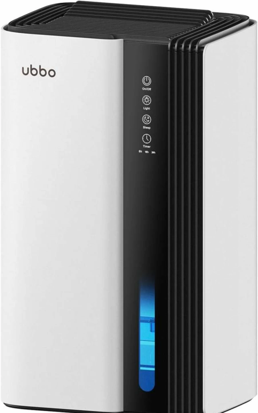 Ubbo 95Oz Dehumidifier For Home Up To 850 Sq.Ft - Auto-Off, Drain Hose, Timer, Sleep Mode, 7 Color Lights - Ideal For Bedroom, Bathroom, Basement, RV - White