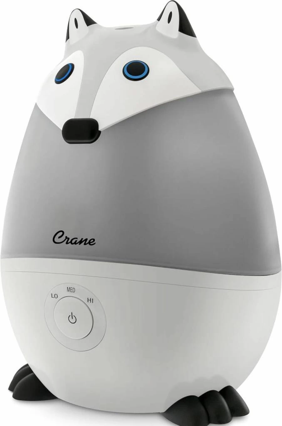 Crane Adorables Mini Elephant Ultrasonic Cool Mist Humidifier for Bedroom, Nursery, Large Room - 5 Gallon Capacity, Optional Filters, Quiet Operation