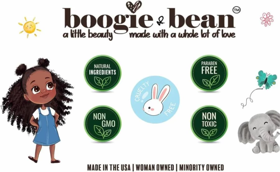 Boogie & Bean Baby Vapor Drops for Humidifiers & Diffusers - Essential Oil Blend for Congestion Relief, Stuffy Nose & Cold, Safe for Vapor Baths