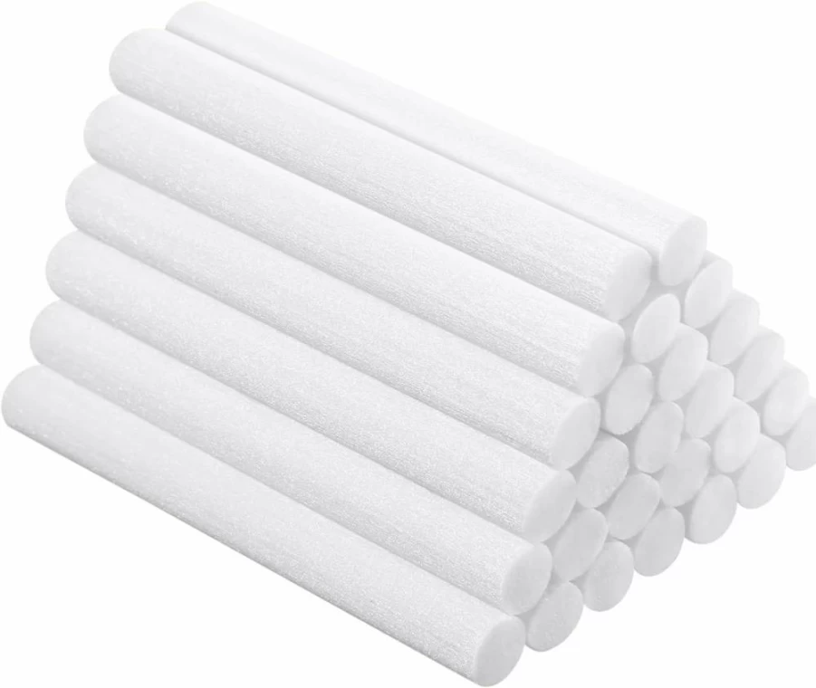 HERAON 60Pcs Sponge Filter Replacement Sticks for Diffusers, Humidifiers, Car & Home Moisturizing – Compatible with Miniature Models