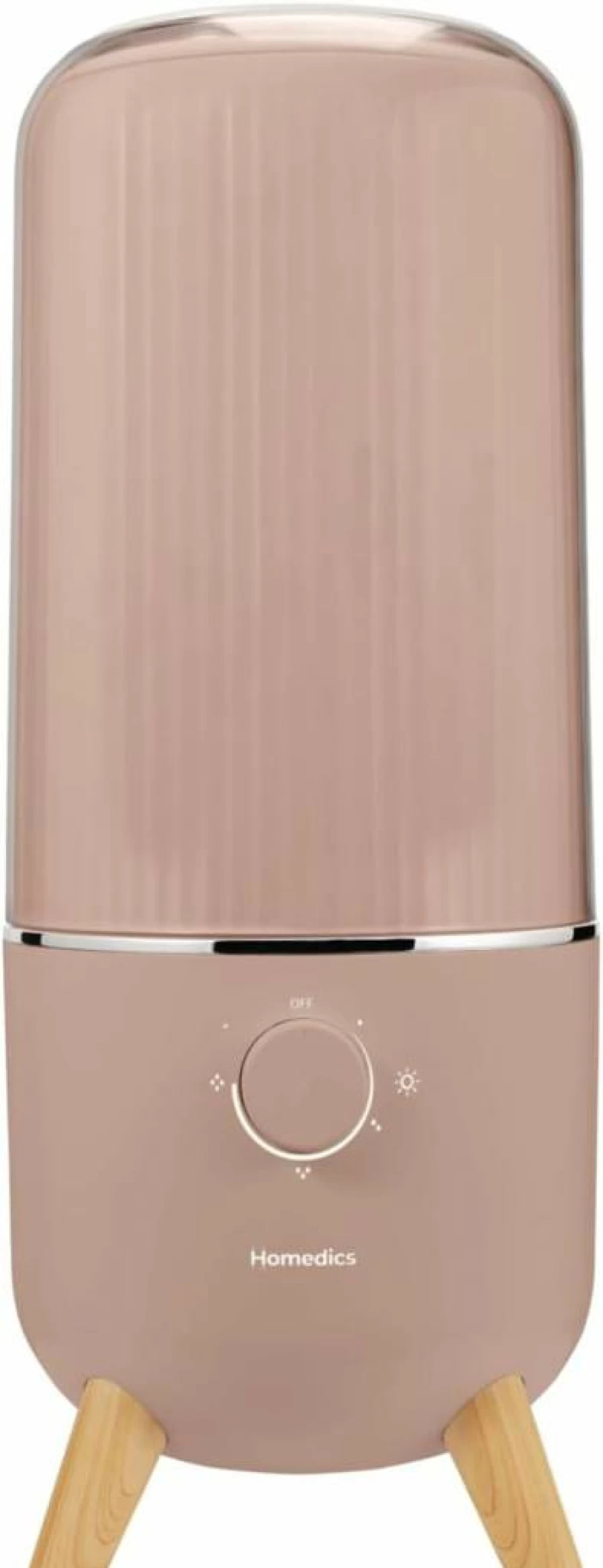 Homedics Platinum Ultrasonic Cool Mist Humidifier with 0.97-Gallon Tank, 45-Hour Runtime, Aromatherapy, Night-Light & Auto-Off for Bedroom & Home Office