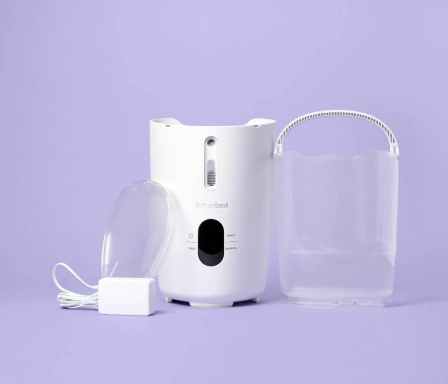 Dr. Noze Best Breatheez Clean Mist Humidifier for Babies - Pediatric ENT-Designed, No Standing Water, Targeted Humidity for Nursery & Kids Rooms