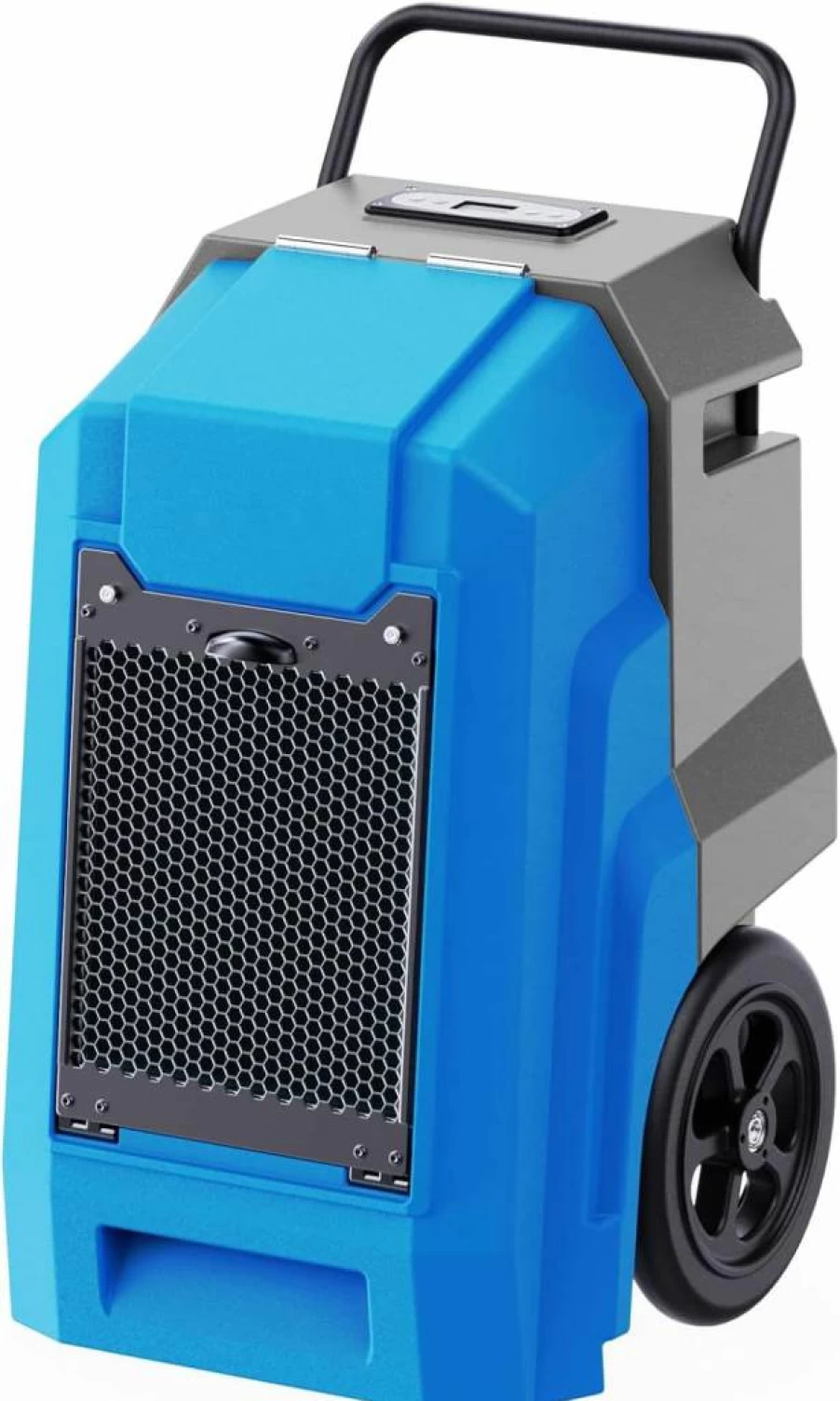 MOUNTO 180Pints Commercial Dehumidifier with Built-in Pump, Wheels & Drain Hose - Heavy Duty Portable Dehumidifier for Basement, Garage, Large Rooms & Job Sites