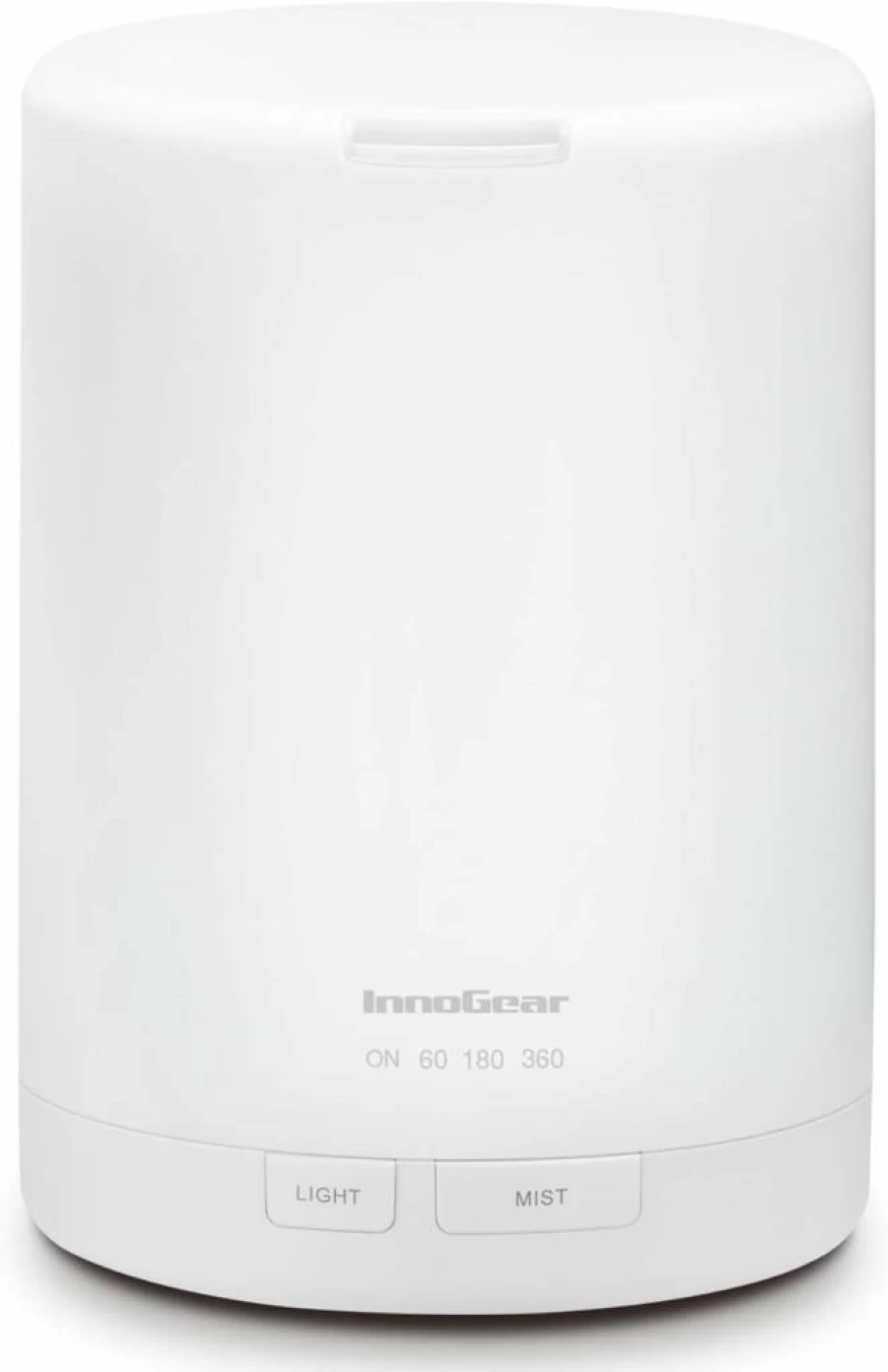 InnoGear 300ml Ultrasonic Essential Oil Diffuser with Auto-Off Timer, 5-in-1 Aromatherapy Humidifier for Home, Office, Room - Yellow