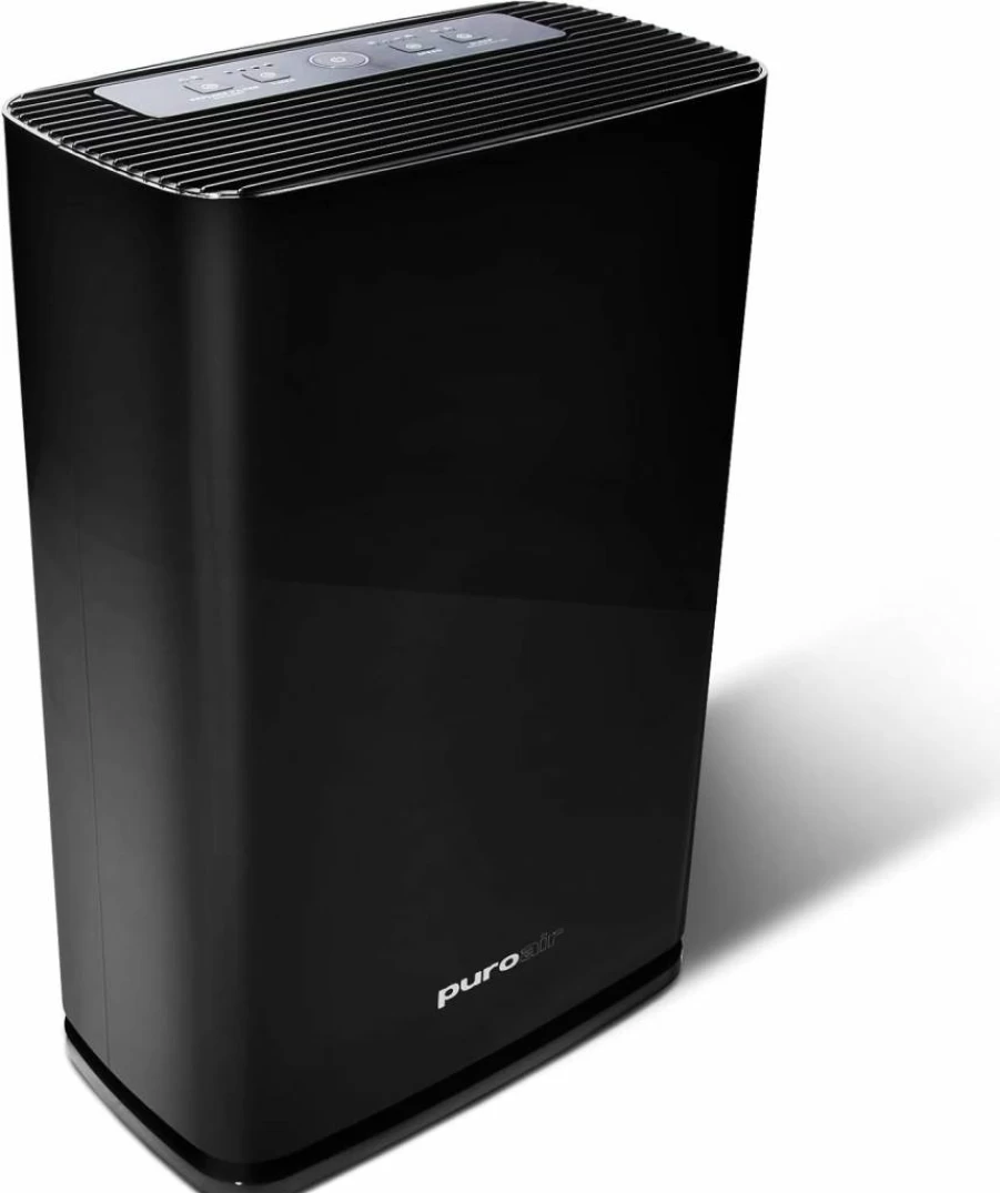 PuroAir HEPA Air Purifier 2 Pack for Large Rooms Up to 1,000 Sq Ft - 99.9% Removal of Dust, Smoke, Pollen - Ultra Quiet Bedroom Air Filter for Home
