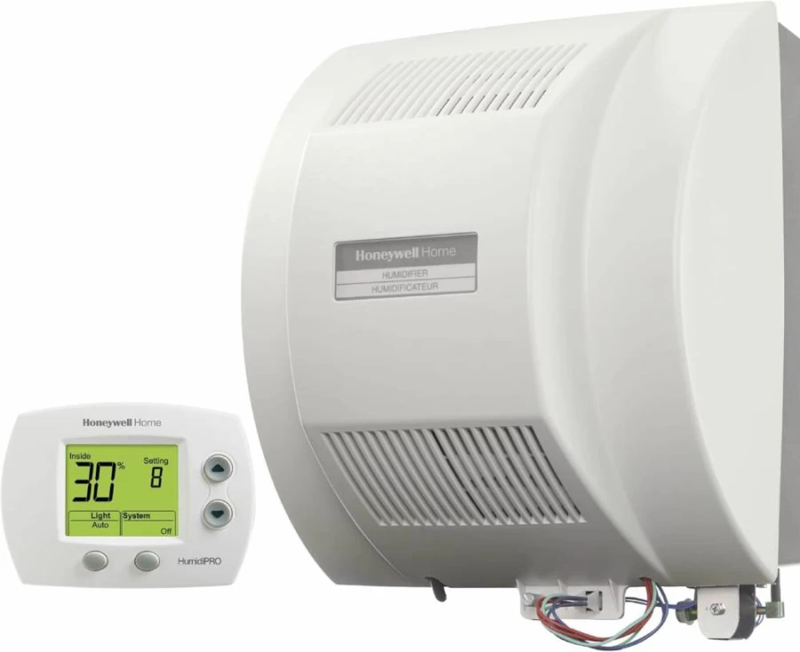 Honeywell Home Whole House Humidifier with Built-In Humidistat for Optimal Indoor Air Quality