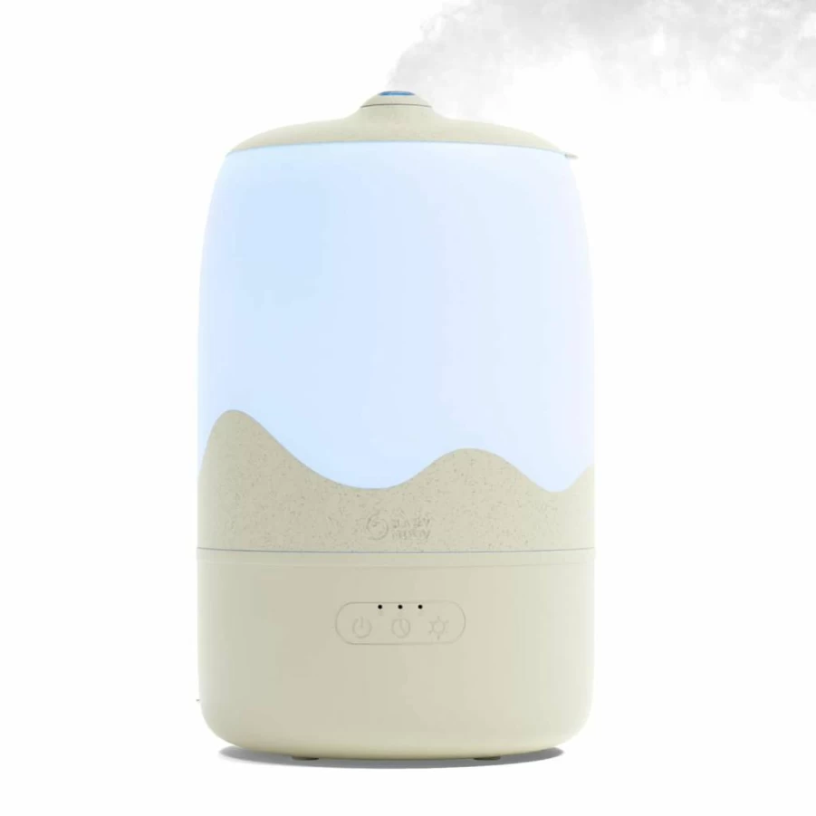 Babymoov 3-in-1 Baby Humidifier with Night Light & Essential Oil Diffuser, Top-Fill Design for Easy Cleaning, XL Capacity for Nursery & Large Rooms (Baby Registry Must-Have)
