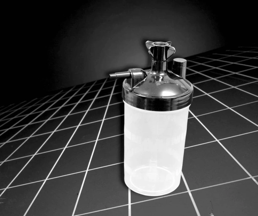 Salter Labs 350cc Bubble Humidifier for Dry Air Relief - Medical Grade Humidification