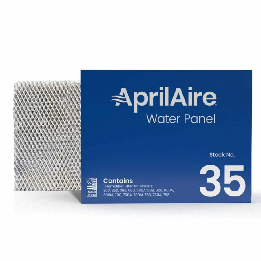 Aprilaire 35 Water Panel Humidifier Filter Replacement (10-Pack) - Compatible with Aprilaire Models 300, 350, 360, 560, 600, 700, 760 Series