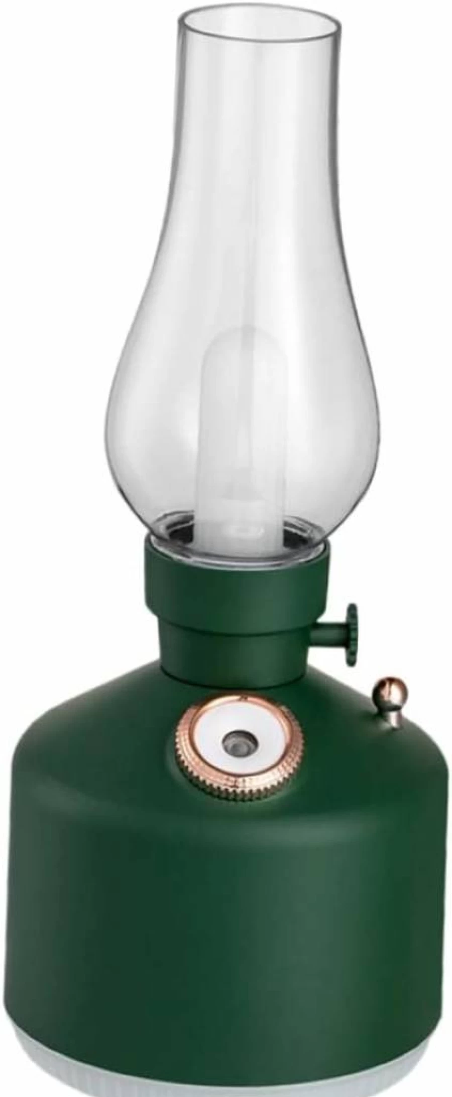 DECORNIJIA Vintage USB Humidifier Lamp - Retro Night Light with Colorful LED, Portable Air Humidifier for Home Decor, Bedroom Ambiance, Housewarming Gift