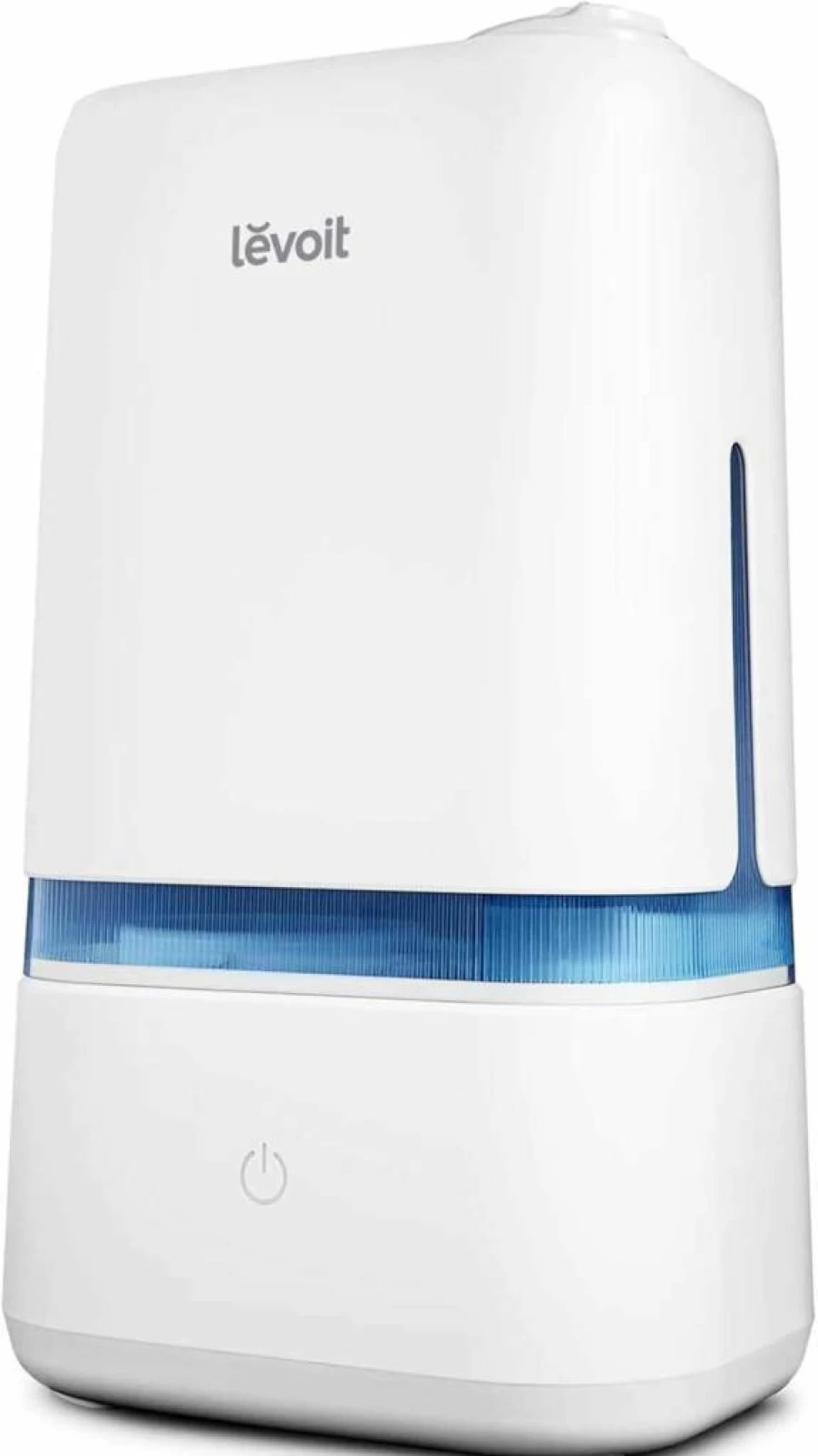 LEVOIT 4L Cool Mist Humidifier for Large Rooms, Bedroom, Home, Baby & Plants, Essential Oil Diffuser with 360° Dual Nozzles, 40H Runtime, Quiet Operation, Auto Shut-Off, Handle Design, Blue